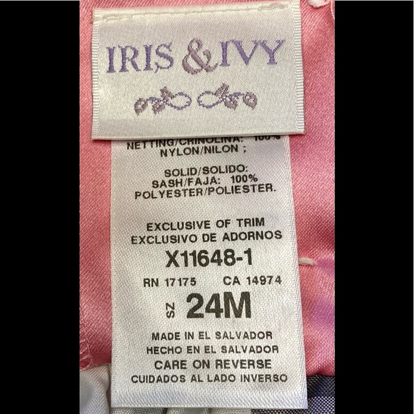 Iris & Ivy Dress, size 24M - Picture 6 of 8